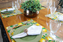 Limão Siciliano - Lugar americano Bordado - comprar online