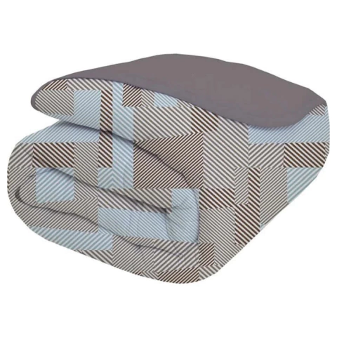 Edredom Queen Malha Dupla Face Edromania Linha Europa