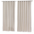 Cortina Pratika Bella Janela Lisa Cromo Blackout - comprar online