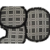 Jogo Banheiro Pedrosa Textil Tear Franja Barbante 3pcs - loja online