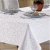 Toalha Mesa Jacquard Requinte Liso Dohler na internet