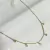 Colar cartier com zircônias 60cm