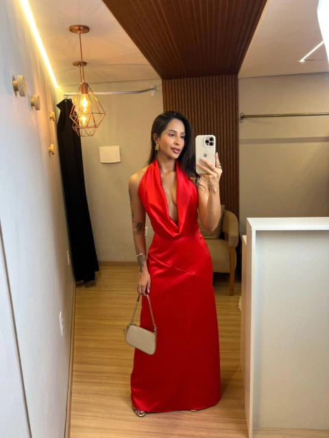 VESTIDO SELENA ACETINADO