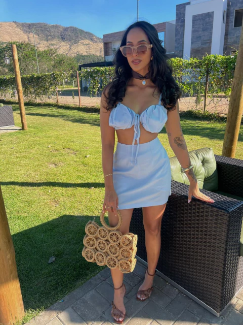 CONJUNTO SHORT SAIA BRUNA