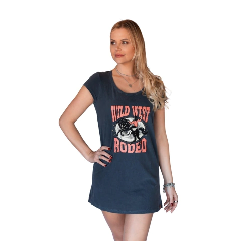 Camisetão Estonado Wild West Rodeo