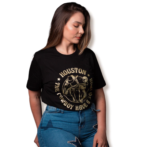 T Shirt Houston - Dourada