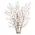 Bagas Brancas Artificiais (2 hastes) - comprar online