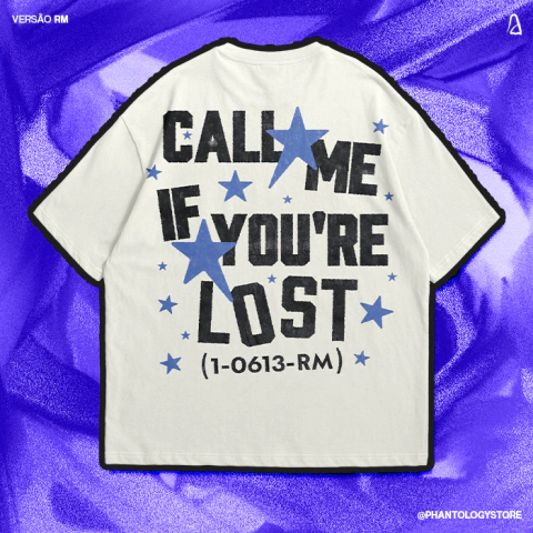 [PRÉ-VENDA] CAMISA CALL ME IF YOU'RE... RM