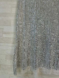 Blusa de tule com paetê da Canal // na internet