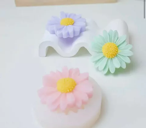 Molde flor margarita