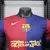 Camisa Barcelona x Travis Scott Vrsão Jogador Home - Cactus Jack - Vermelho e Azul - FutFinesseStore