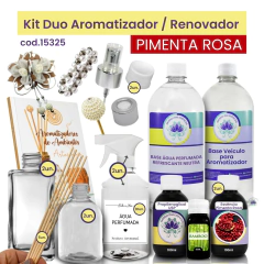 Kit Duo Aromatizador/Renovador - Pimenta Rosa - comprar online