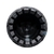 Tampa Plástica Preta com Lacre Rosca 18/410 (1un) - comprar online