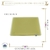 Bandeja Quadrada de Vidro Sula Palha 15x15 (1un) na internet