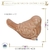 Enfeite Passarinho de Cerâmica Rosa (1un) - comprar online