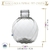 Frasco 150ml Pet Bola Espiral Cristal Rosca 24/410 (1un) - comprar online