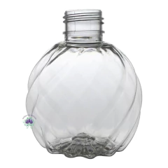 Frasco 150ml Pet Bola Espiral Cristal Rosca 24/410 (1un)