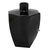 Vidro Elegance 200ml Preto Brilhante sem Tampa Rosca 28/410 (1un)