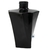 Vidro Elegance 200ml Preto Brilhante sem Tampa Rosca 28/410 (1un) - comprar online