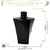 Vidro Elegance 200ml Preto Brilhante sem Tampa Rosca 28/410 (1un) - Império das Essências