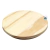 Tampa de Madeira para Pote de Vela 7X1,5cm (1un)