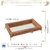 Bandeja Retangular Espelhada Esdras Brilhantes Vermelho 21x12,5 (1un) na internet