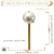 Vareta Bola Pérola Natural com Strass 26x4mm (1un) na internet