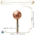 Vareta Mini Bolinha Moranguinho Rosé com Strass 11x2mm (1un) - comprar online