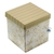 Caixa presente Cubo Estampa Flores (1un) - comprar online