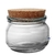 Pote de Vidro Redondo Com Rolha 200ml (1un)