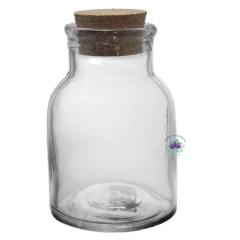 Pote de Vidro Dublin Com Rolha 200ml (Un)