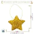 Pendente Estrelas Dourado (4un) - comprar online