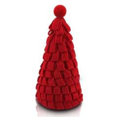 Árvore de Natal Feltro Vermelho (1un)