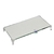 Bandeja Quadrada Espelhada Késia Com Pés Prata 18X2,5x10cm (1un) na internet