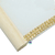 Bandeja Retangular de Vidro Branca Com Pés Madeira e Strass Ouro 12x24cm (1Un) - comprar online