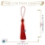 Tassel com Tulipa Vermelho (1un) na internet