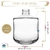 Vidro Rubi 380ml sem Tampa Rosca 28/410 (1Un) - comprar online