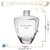 Vidro Diamante 450ml sem Tampa Rosca 28/410 (1Un) - Império das Essências