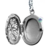 Colar para Aromaterapia Relicário Oval Corrente Prateado (1un) - comprar online