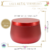 Lata Metal Vermelho Com Tampa 240ml (Un) - loja online