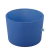 Pote de Vidro para Vela Azul Fosco 156ml (1un)