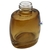 Vidro Jade 100ml Âmbar sem Tampa Rosca 28/410 (1un) - comprar online