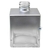 Vidro Cubo 250ml Prata Metalizado Degradê Rosca 28/410 (1un) - comprar online