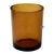 Pote de Vidro para Velas Âmbar 70ml (1un) - comprar online