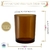 Pote de Vidro para Velas Âmbar 70ml (1un) na internet