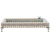 Bandeja Retangular Espelhada Strass Prata 23x13 (1un) - comprar online