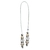 Pingente Prata com Cristal Mel (1un) - comprar online