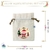 Saco de Algodão Estampado Feliz Natal 7x10cm Nº2 (un) - comprar online
