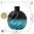 Vidro Bola Espiral 280ml Preto e Tiffany Degradê sem Tampa Rosca 28/410 (1un) na internet