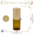 Vidro Rollon 3ml Âmbar com Tampa Ouro (1Un) - Império das Essências